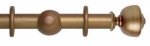 SOLID WOOD ASHER CURTAIN POLE